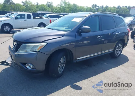 2013 Nissan Pathfinder Sl from USA, damaged, VIN 5N1AR2MM0DC655505